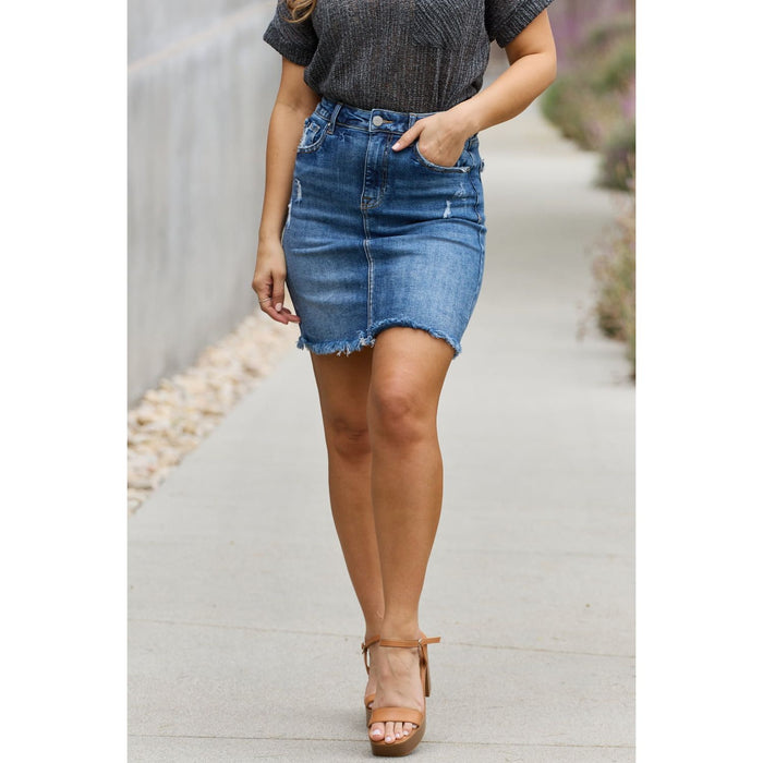 Risen Amelia Denim Mini Skirt