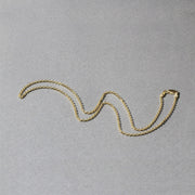Bids.com 14k Yellow Gold Forsantina Lite Cable Link Chain 1.9mm Necklaces