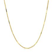 Bids.com Diamond Cut Bar Links Pendant Chain in 14k Yellow Gold (1.3mm) Necklaces