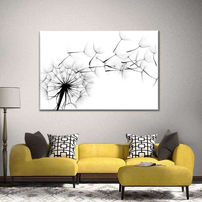 Flying Dandelion Wall Art