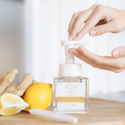 MIXOLOGIE Ginger Lemon | Luxe Foaming Hand Soap (250 mL) Foaming Hand Soap