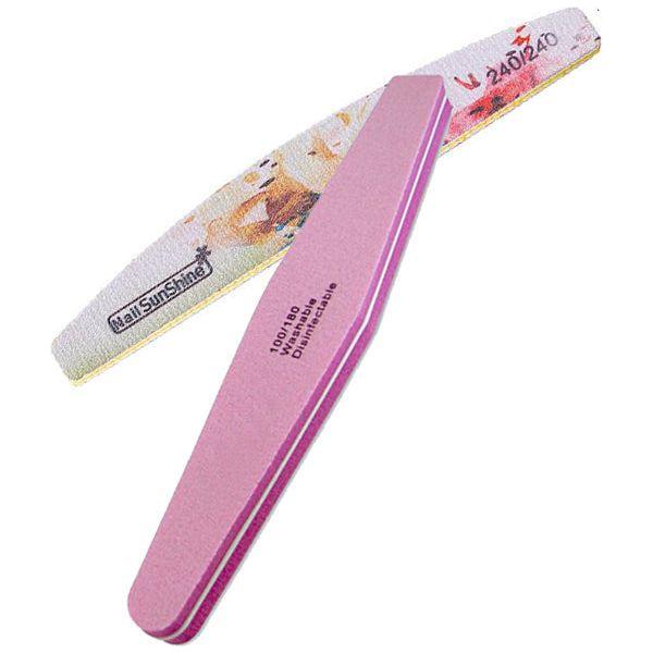 minimanimoo Gel / Dip Nail Files 2 Pack Grit 100/180/240