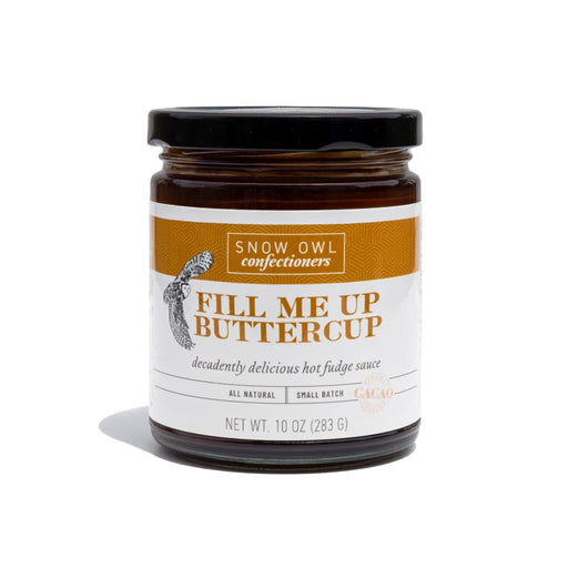 Snow Owl Confectioners Fill Me Up Buttercup Fudge Sauce