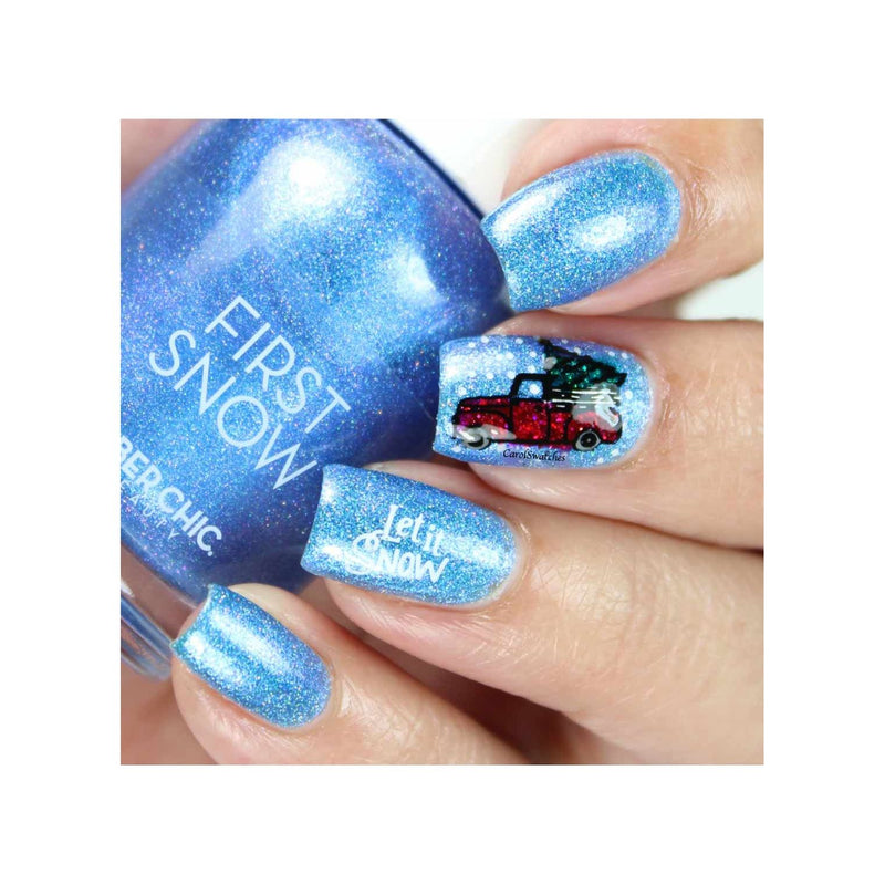 UberChic Beauty Jingle All The Way, (Christmas-05) Stamping Plate