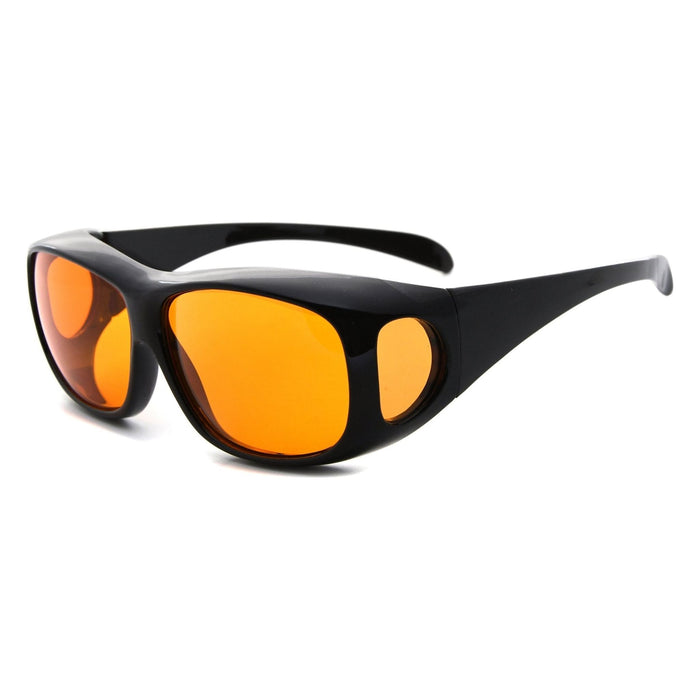 Eyekeeper - Blue Light Blocking Fitover Glasses Orange Sleeping Eyeglasses Dsxm1806