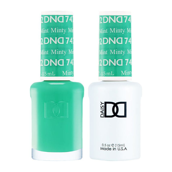 DND - Minty Mint #742 - DND Gel Duo 0.5oz.