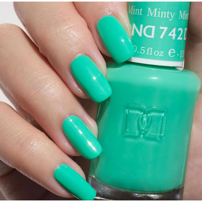 DND - Minty Mint #742 - DND Gel Duo 0.5oz.