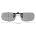 2 Pack Flip-up Clip-on Sunglasses Polarized JQ1 (53MMx33MM)