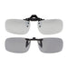 2 Pack Flip-up Clip-on Sunglasses Polarized JQ1 (53MMx33MM)