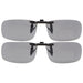 2 Pack Flip-up Clip-on Sunglasses Polarized JQ1 (53MMx33MM)