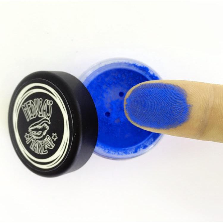 Medusa's Makeup UV Neon Pigment Makeup - Fluorescent Blue