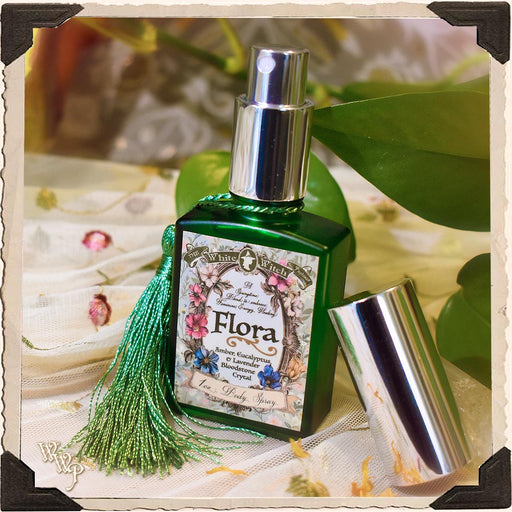 WhiteWitchParlour.com FLORA Body Spray. 1oz. Springtime Feminine Energy Healing Blend aromatherapy, perfume, oils