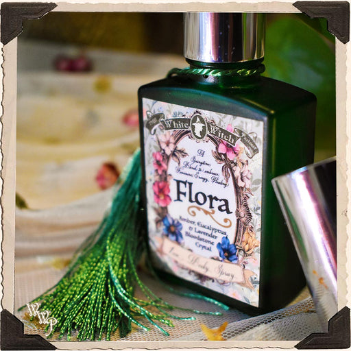 WhiteWitchParlour.com FLORA Body Spray. 1oz. Springtime Feminine Energy Healing Blend aromatherapy, perfume, oils
