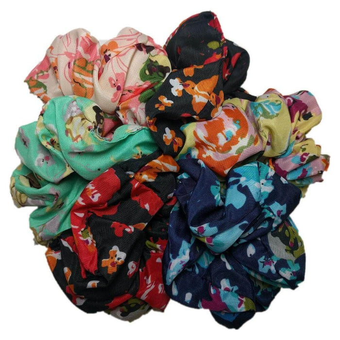 Threddies Floral Scrunchie Set