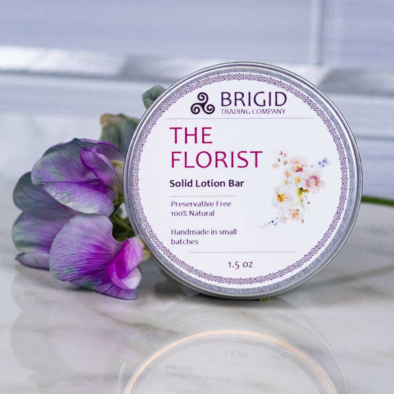 Brigid Trading Company Solid Natural Lotion Bars - Shea Butter - 96-100% Natural Lotion Bars