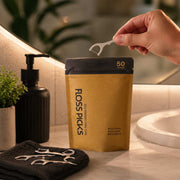 Shave Essentials Floss Picks Dental Floss
