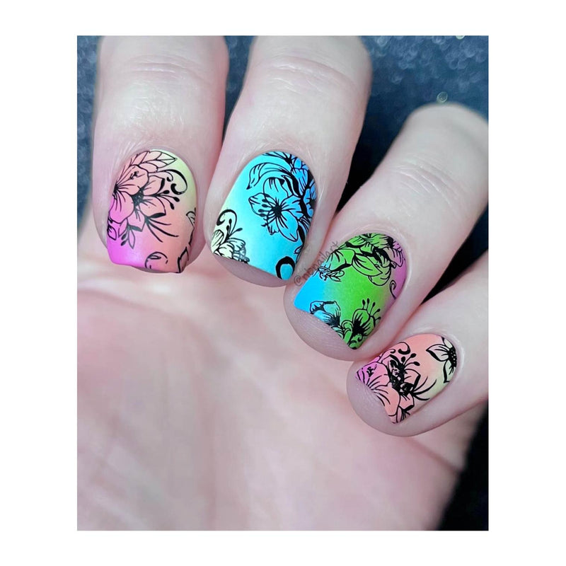 UberChic Beauty Flourishing Paradise Stamping Plate