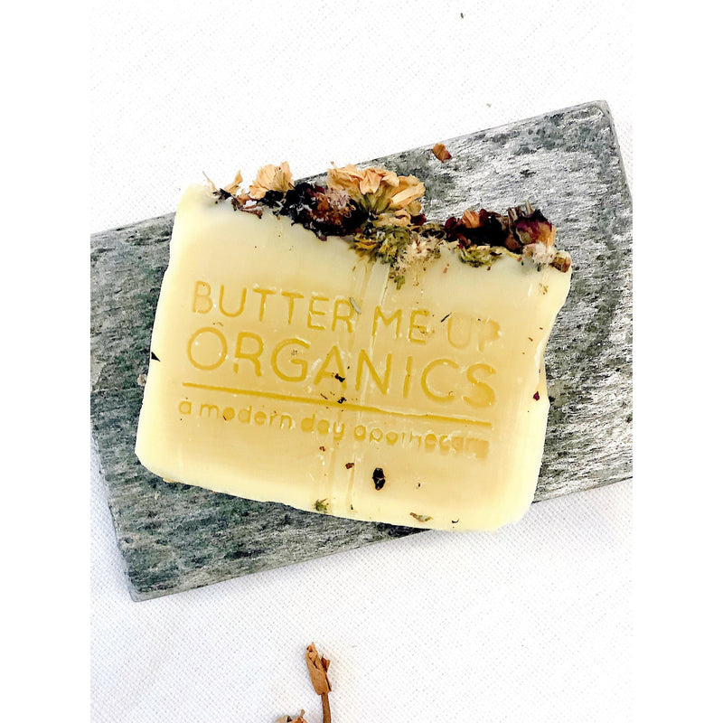Butter Me Up Organics Flower Garden Soap / Organic Soap / Vegan Soap / Handmade Soap / Cold Process Soap Soap, Gifts