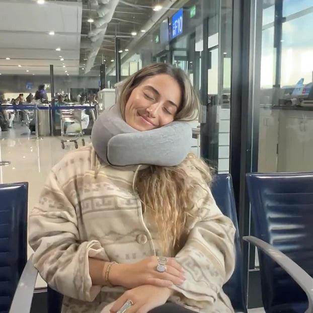 SmartPursue™ Travel pillow for long flights Neck Pillows