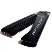 Badass Beard Care 2-in-1 Folding Ox Horn Comb COMB