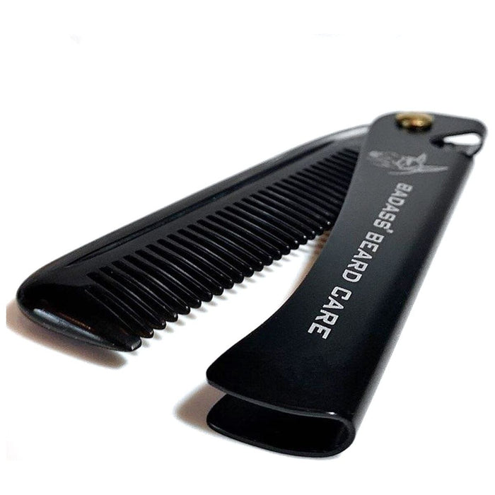 2-in-1 Folding Ox Horn Comb