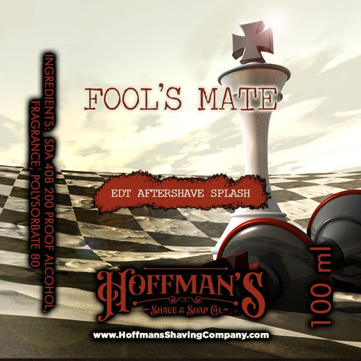 Hoffman's Shaving Co. Fool's Mate EDT Aftershave Splash 100ml