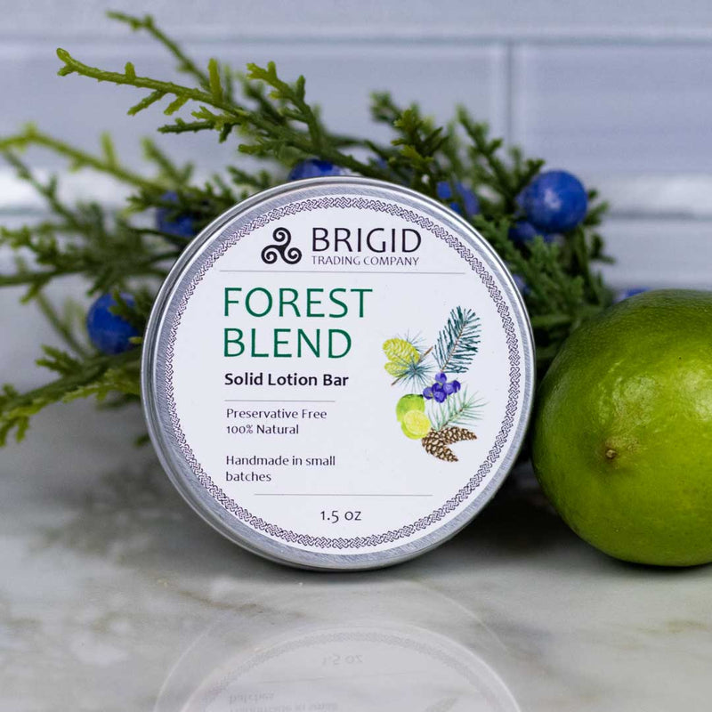 Brigid Trading Company Solid Natural Lotion Bars - Shea Butter - 96-100% Natural Lotion Bars
