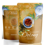 Gardenika Shop Oolong Tea, Medium-Caffeine - Traditional Chinese - Organic & Kosher Loose Leaf Tea Tan