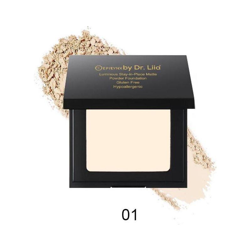 EpiLynx Luminous Matte Powder Foundation – Vegan, Gluten-Free, Allergen-Friendly