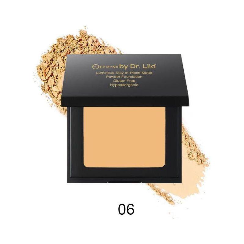 EpiLynx Luminous Matte Powder Foundation – Vegan, Gluten-Free, Allergen-Friendly