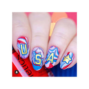 UberChic Beauty Fourth of July Kawaii Stamping Plate