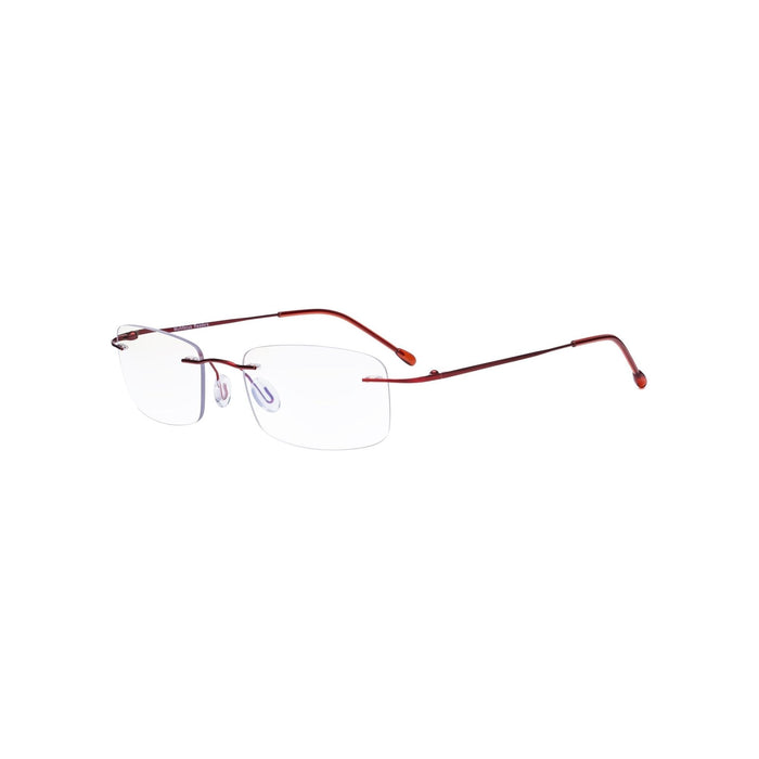 Eyekeeper.Com - Rimless Progressive Multifocus Reading Glasses Metal Mwk8