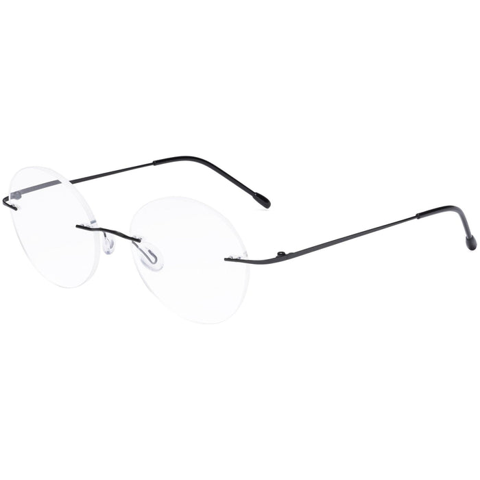 Eyekeeper.Com - Stylish Round Rimless Reading Glasses Rwk9910