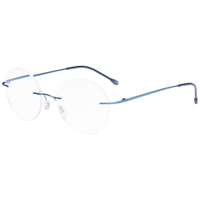 Eyekeeper.Com - Stylish Round Rimless Reading Glasses Rwk9910