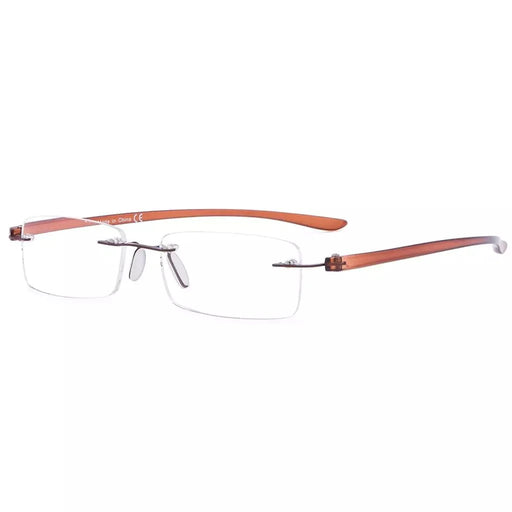 eyekeeper.com Frameless Stylish Reading Glasses Small Lenes R14001-A Eyeglasses