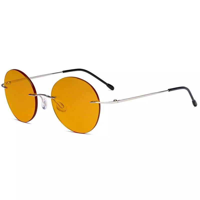 eyekeeper.com Frameless Titanium Blue Light Blocking Reading Glasses DSWK9910 Eyeglasses