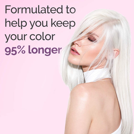 VIP Extensions Framesi Color Lover Dynamic Blonde Conditioner, Purple Conditioner, Sulfate Free Conditioner, Color Treated Hair 16.9 Oz Hair Care