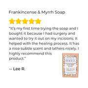 Ora's Amazing Herbal Frankincense & Myrrh Soap Soap