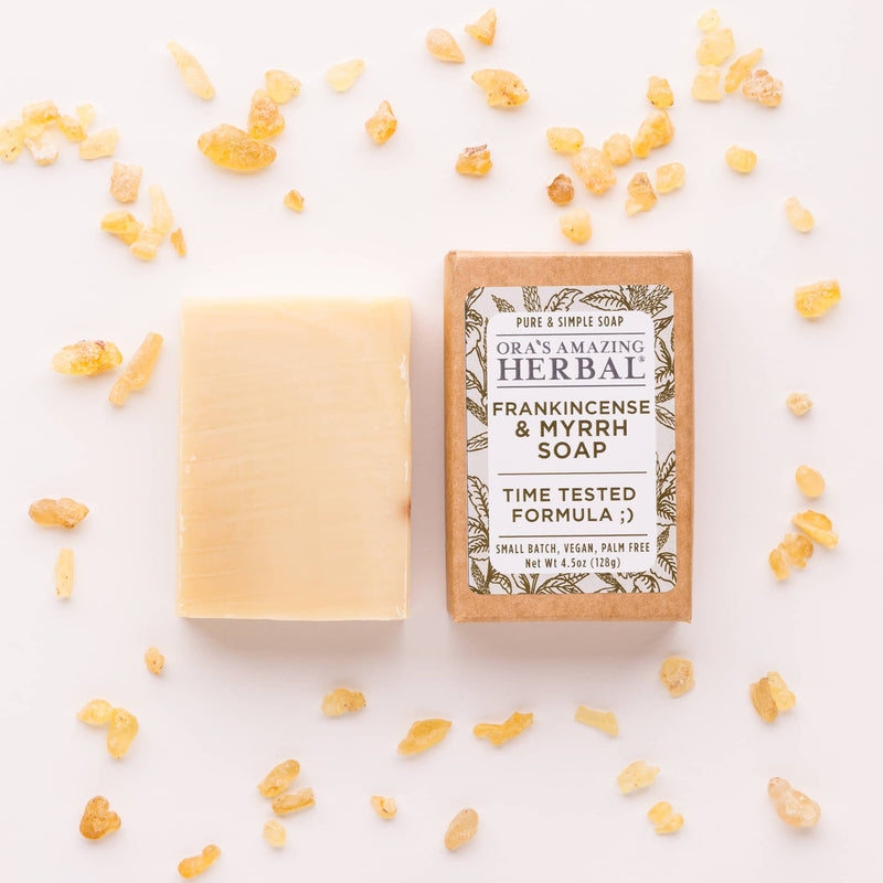 Ora's Amazing Herbal Frankincense & Myrrh Soap Soap