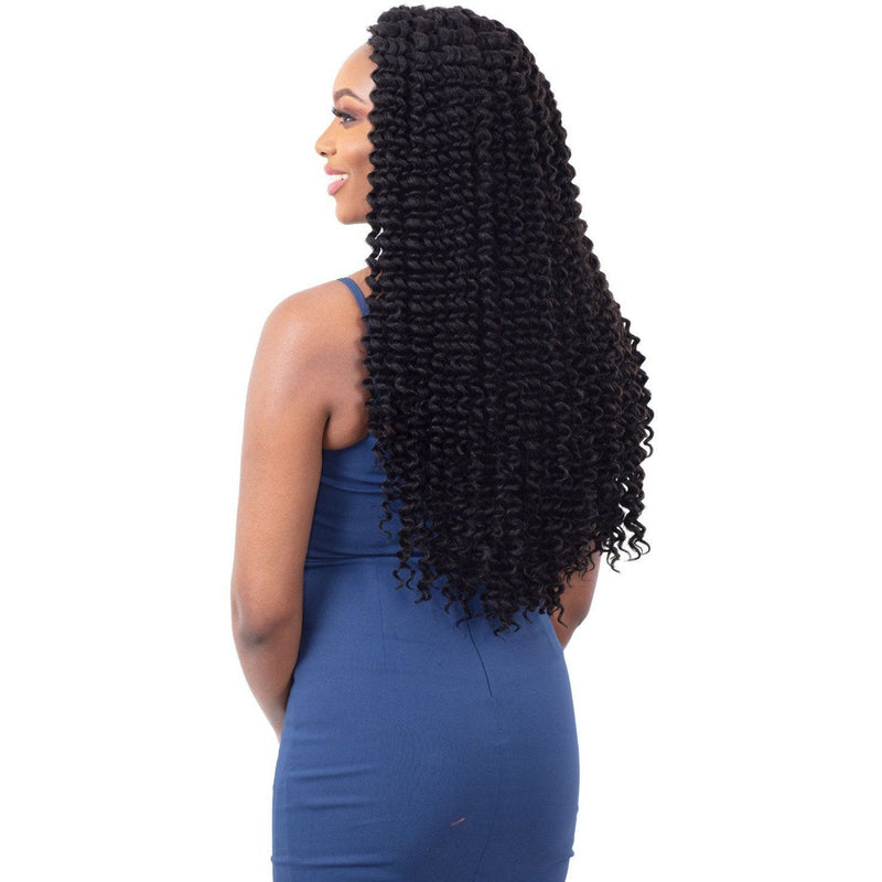 VIP Extensions FreeTress Braid 3X Joyful Curl 20" Kanekalon Hair Weaving/Braiding