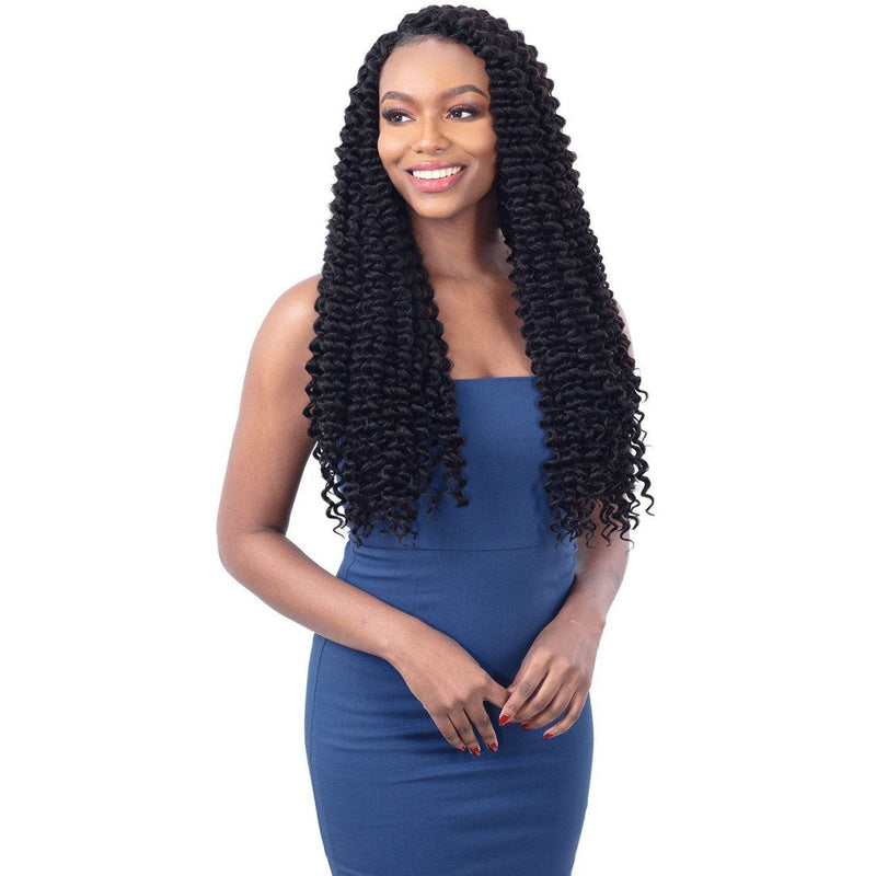 VIP Extensions FreeTress Braid 3X Joyful Curl 20" Kanekalon Hair Weaving/Braiding