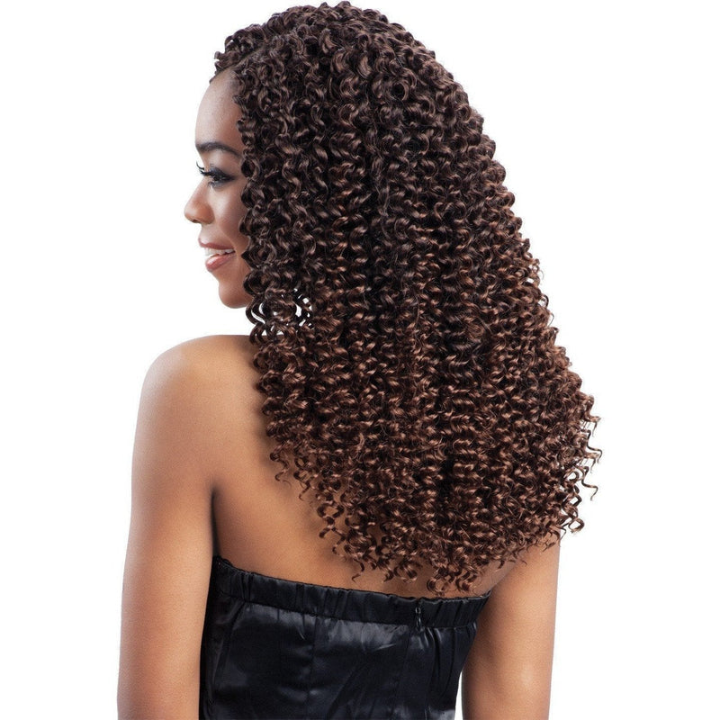 VIP Extensions FreeTress Braid Crochet Water Wave Bulk 12" Kanekalon Hair Weaving/Braiding