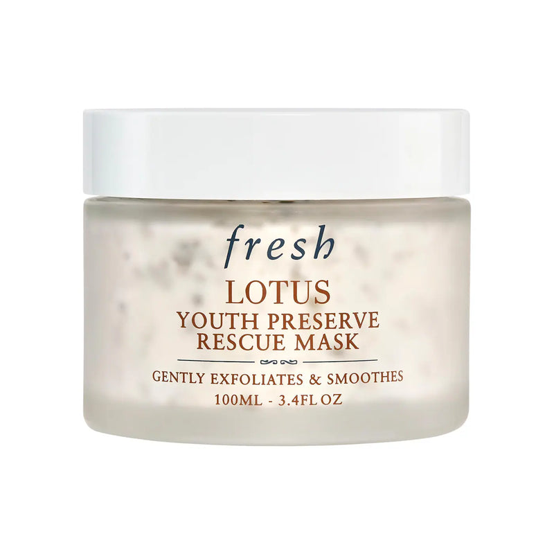 Nava Beauty Fresh Lotus Youth Preserve Exfoliating Rescue Mask Lavender 1 OZ,3.4 OZ