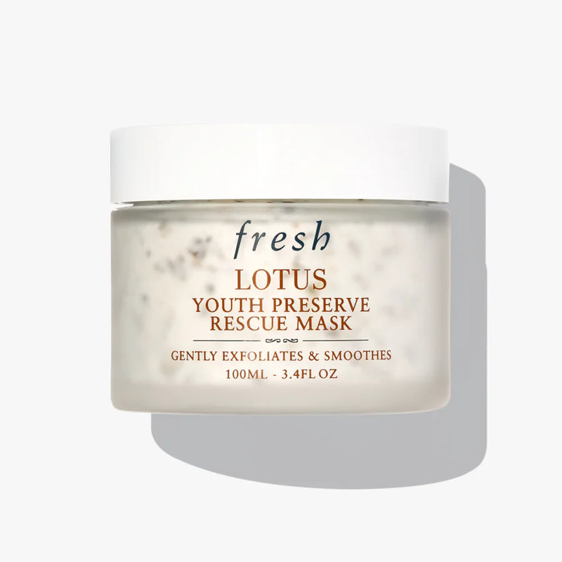 Nava Beauty Fresh Lotus Youth Preserve Exfoliating Rescue Mask Gray 3.4 OZ