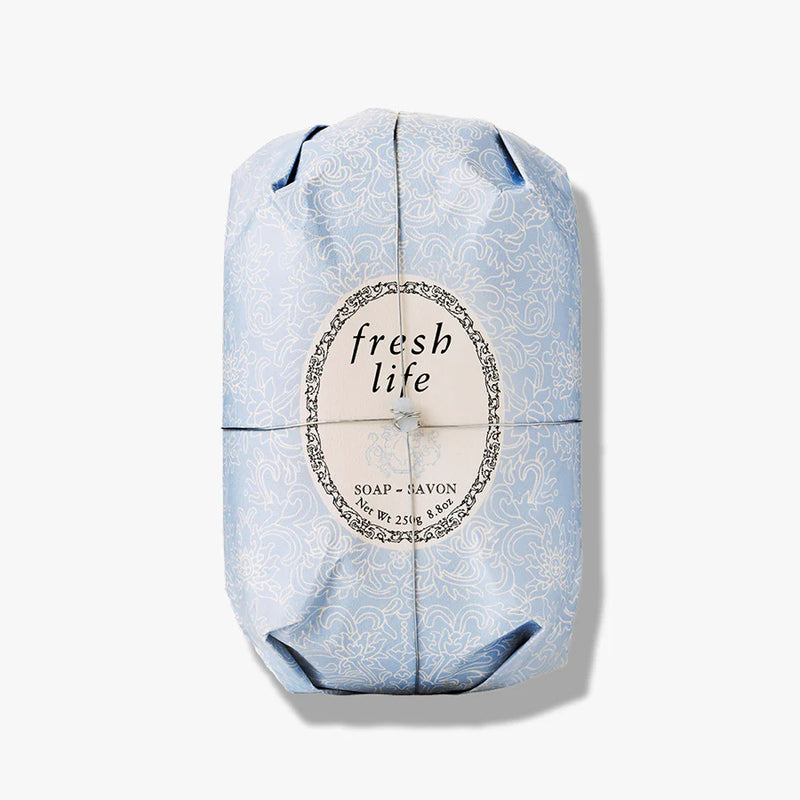 Nava Beauty Fresh Oval Soap 8.8 OZ Light Gray Fresh life