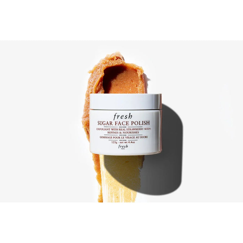 Nava Beauty Fresh Sugar Face Polish Exfoliator White Smoke 4.4 OZ