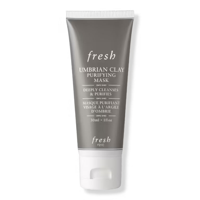 Nava Beauty Fresh Umbrian Clay Pore-Purifying Face Mask 1 OZ White Smoke
