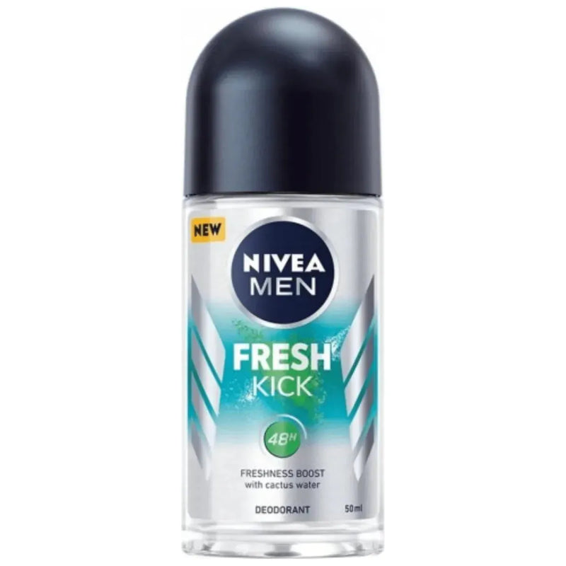 Nivea Nivea Men Fresh Kick 48H Anti-Perspirant Roll-On Deodorant 50 ml Anti-Perspirant Deodorant