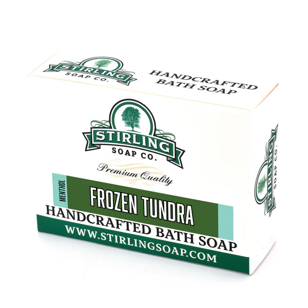 Stirling Soap Co. Stirling Soap Co. Frozen Tundra Menthol Bath Soap 5.5 Oz Bar Soap