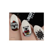 UberChic Beauty Jingle All The Way, (Christmas-05) Stamping Plate